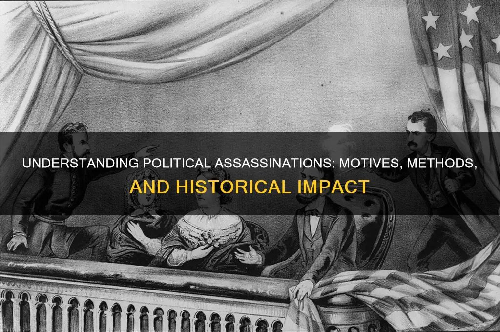 what is a political assassination