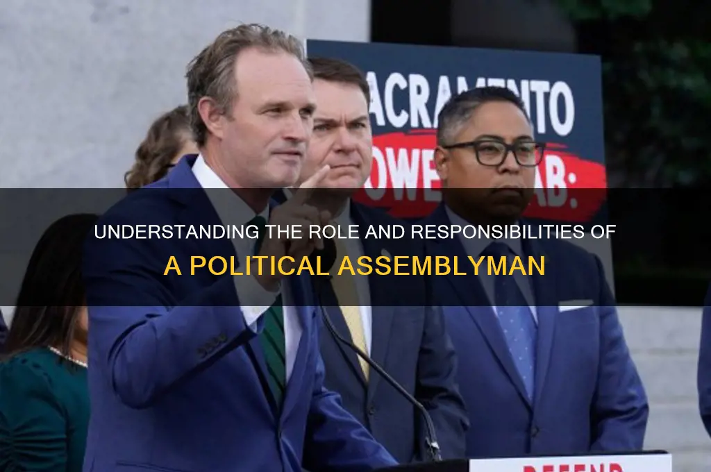 what is a political assemblyman