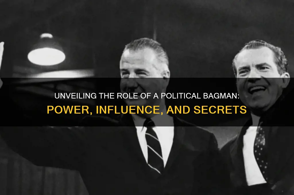 what is a political bagman