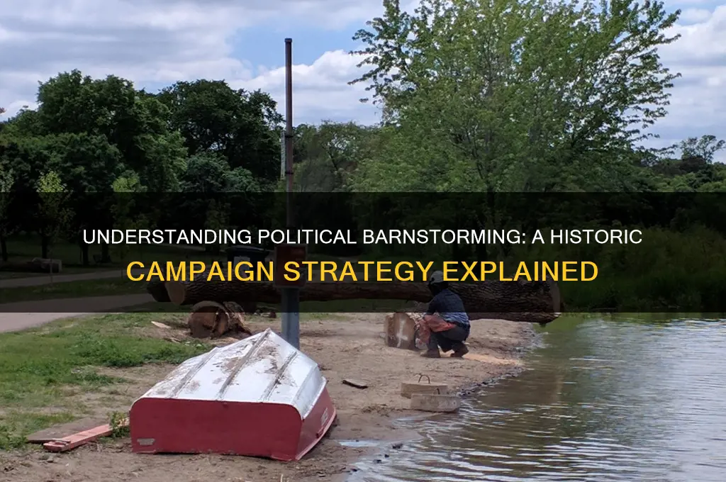what is a political barnstorm