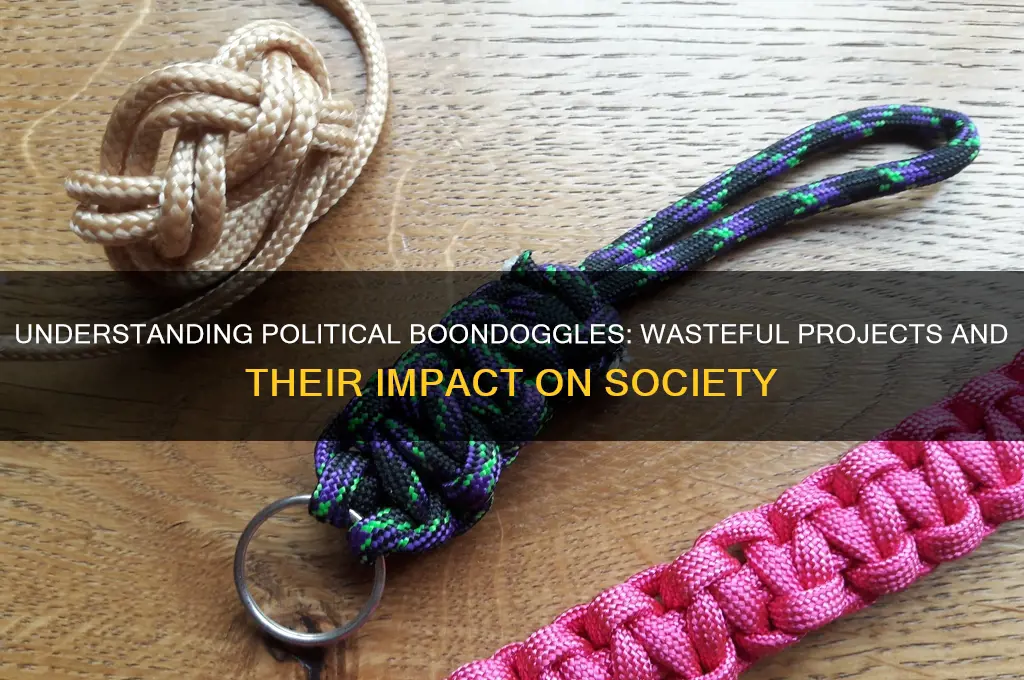 what is a political boondoggle