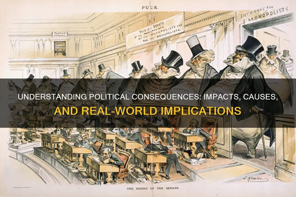 what is a political consequence