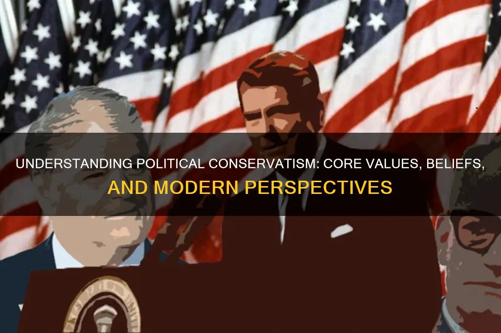 what is a political conservative