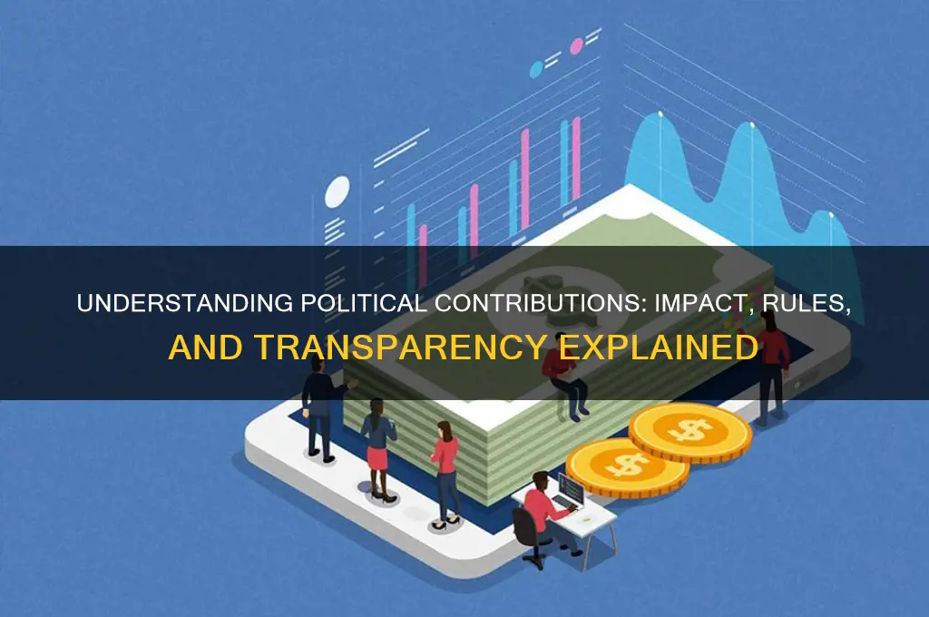 what is a political contribute