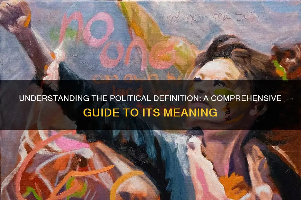 what is a political definition