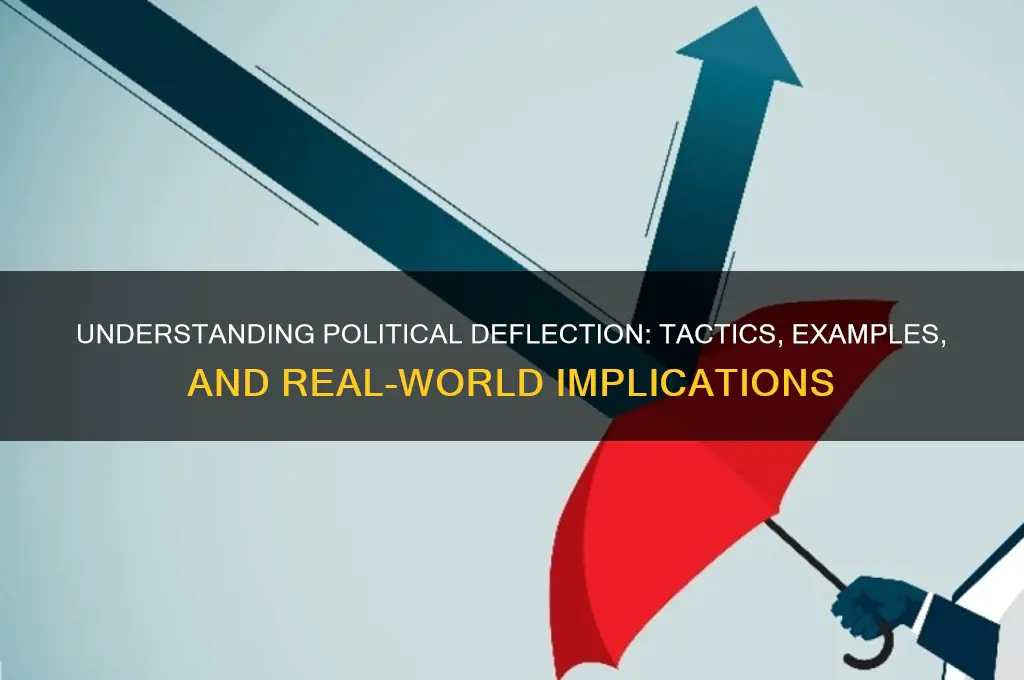what is a political deflection