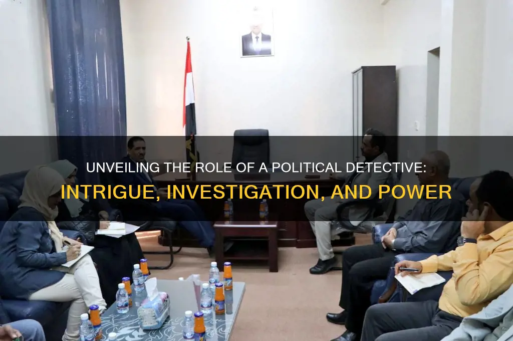 what is a political detective