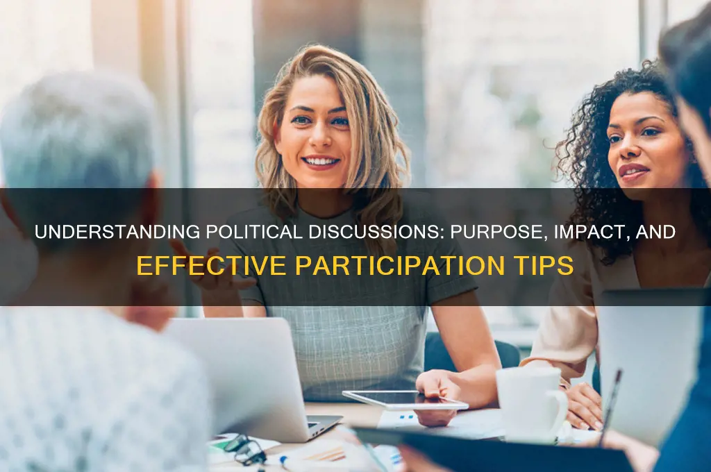 what is a political discussion