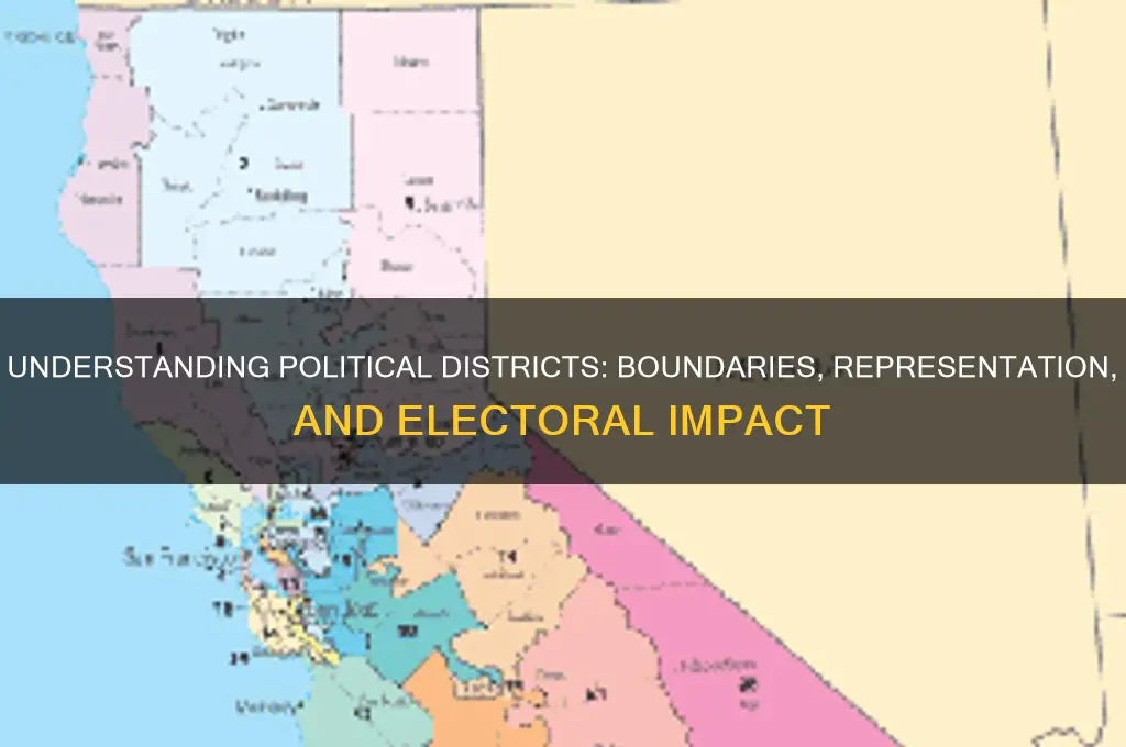 what is a political district