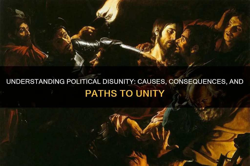 what is a political disunity