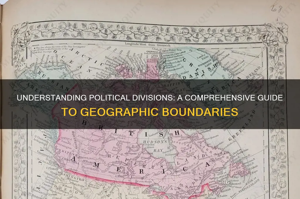 what is a political division