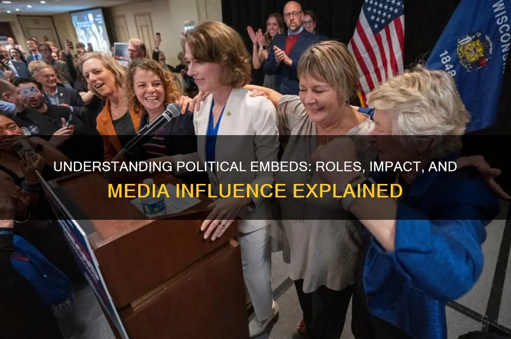 what is a political embed