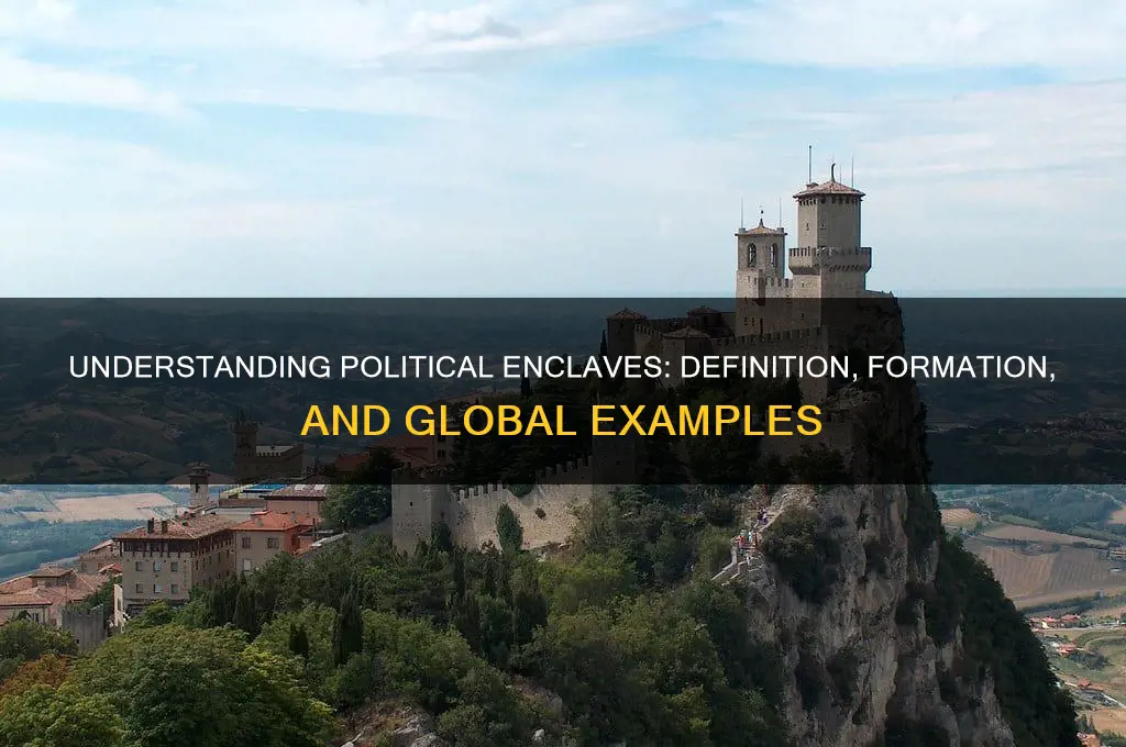 what is a political enclave