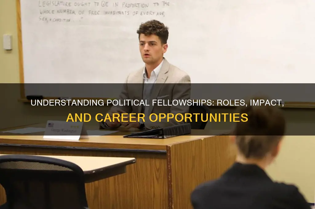 what is a political fellowship