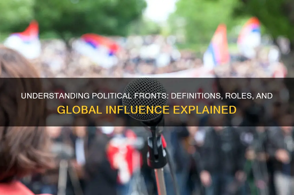 what is a political front