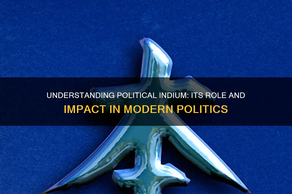 what is a political indium