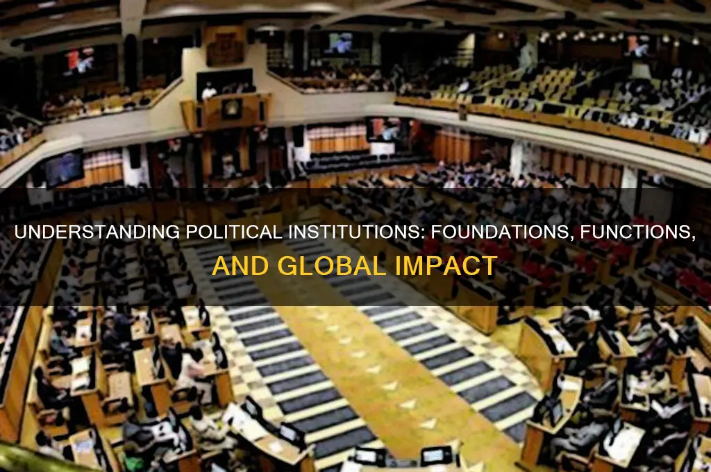 what is a political institutions