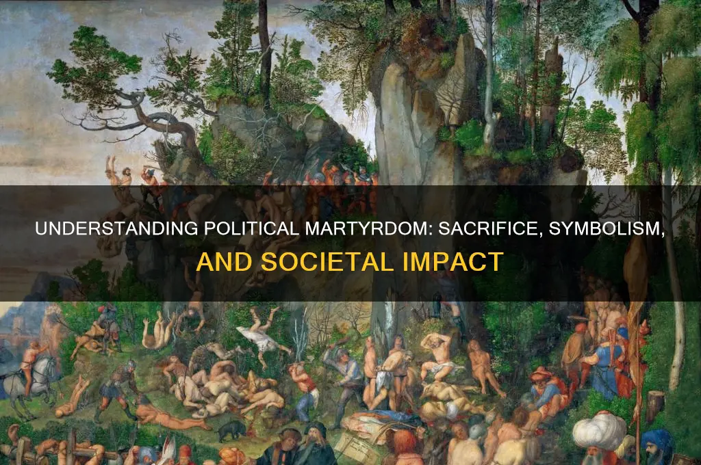 what is a political martyr
