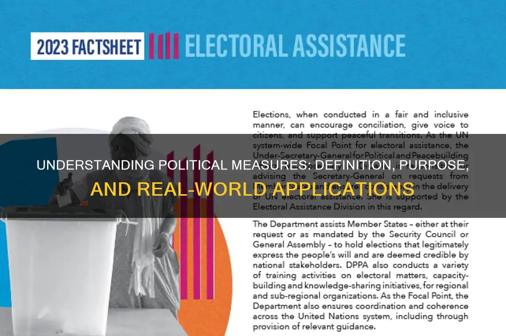 what is a political measure