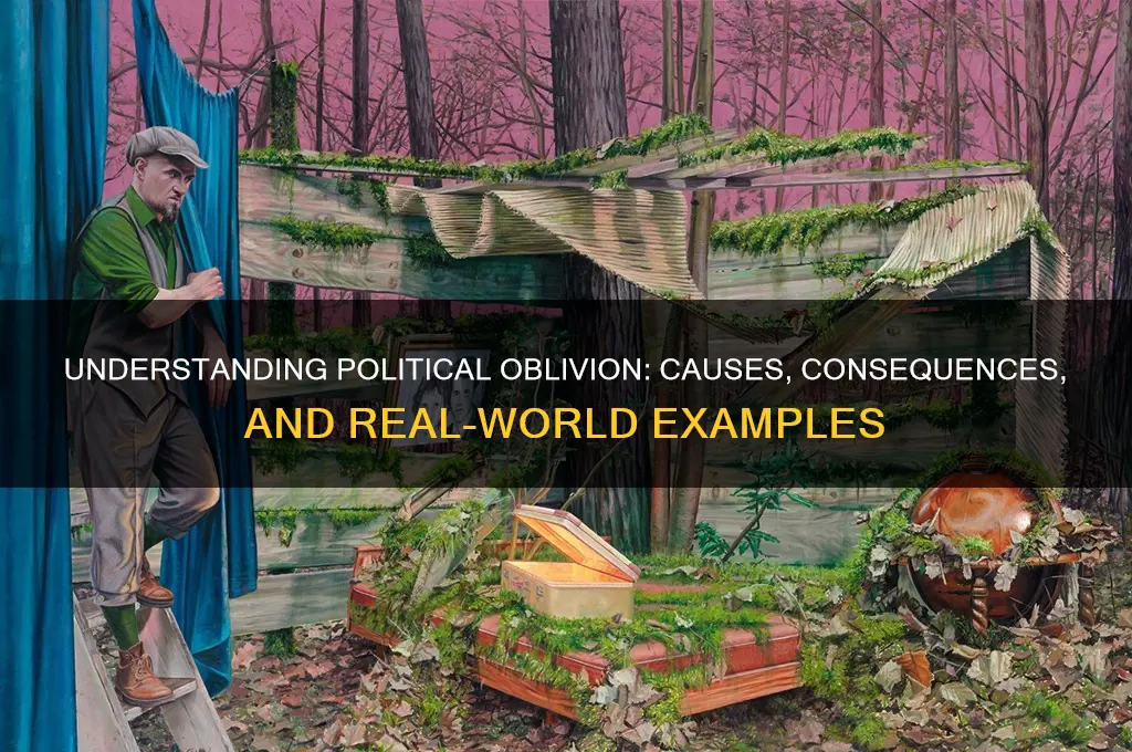 what is a political oblivion