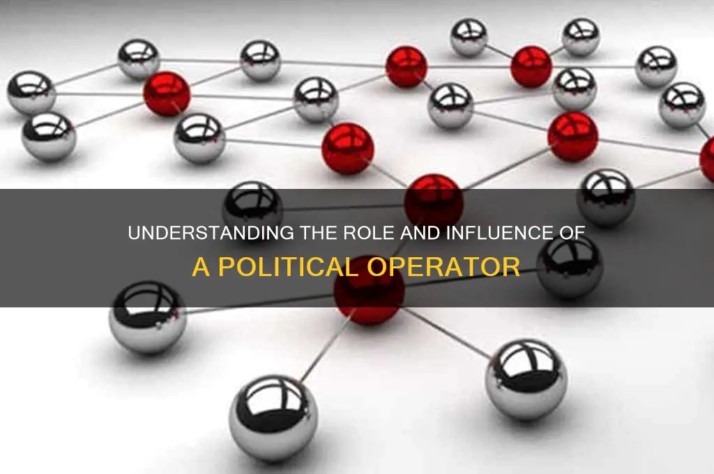 what is a political operator
