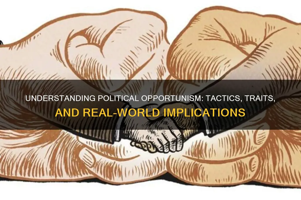 what is a political opportunist