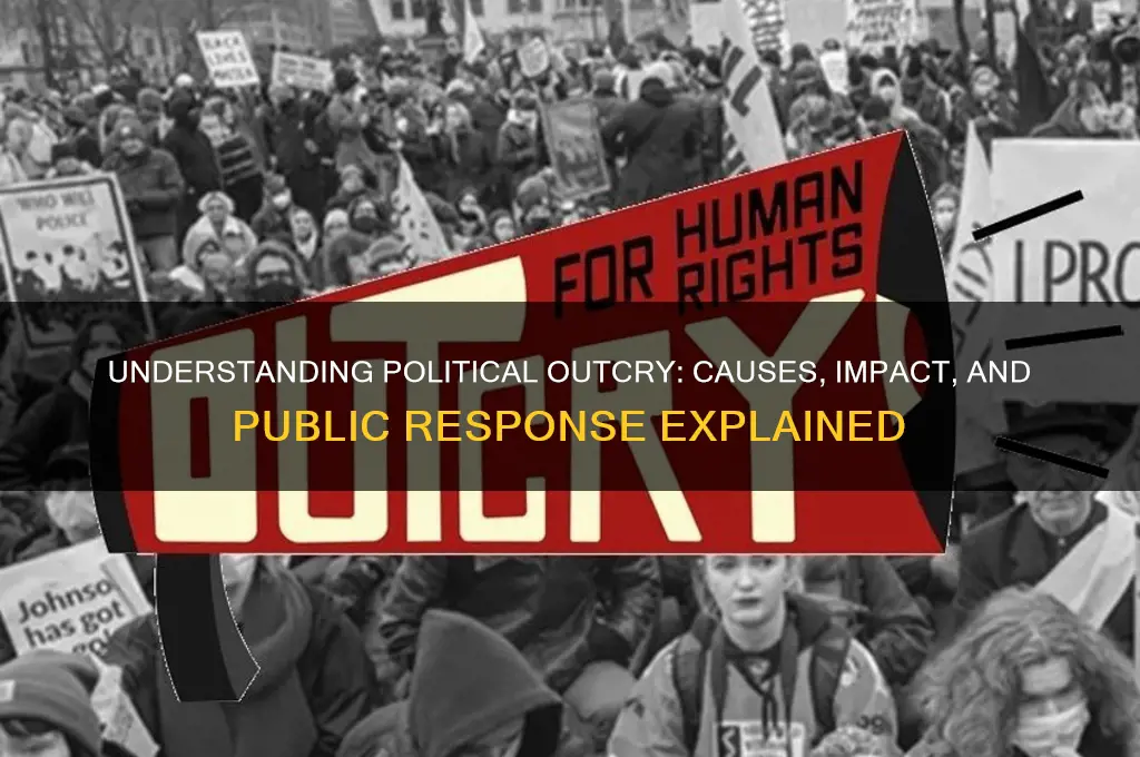 what is a political outcry