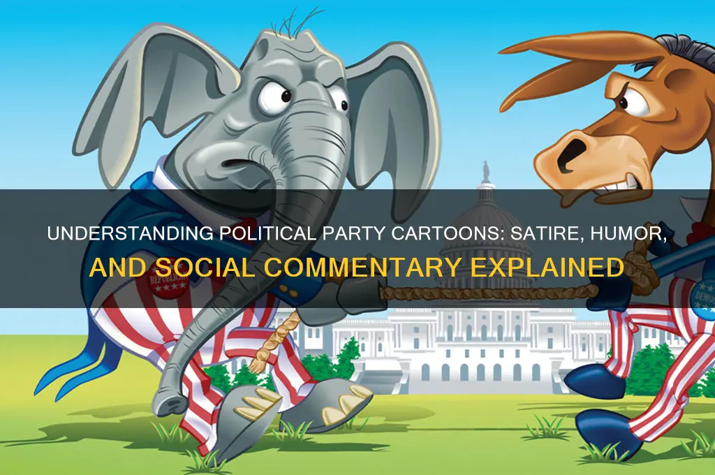 what is a political party cartoon