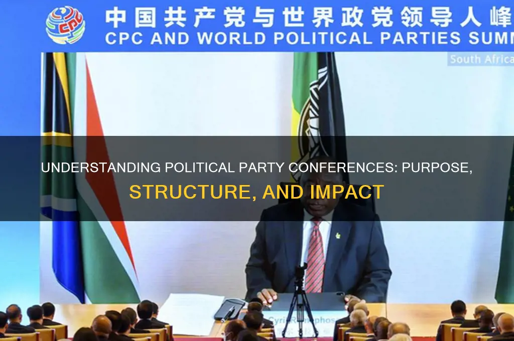 what is a political party conference