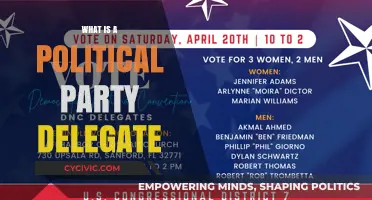 Understanding Political Party Delegates: Roles, Responsibilities, and Influence
