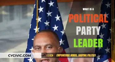 Understanding the Role and Influence of a Political Party Leader