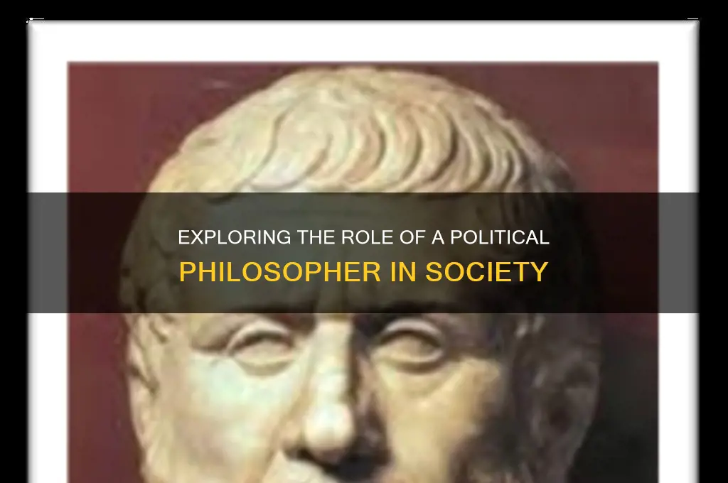 what is a political philospher