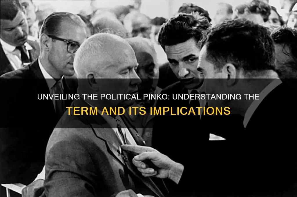 what is a political pinko
