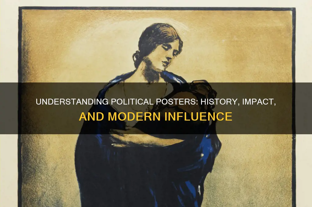 what is a political poster