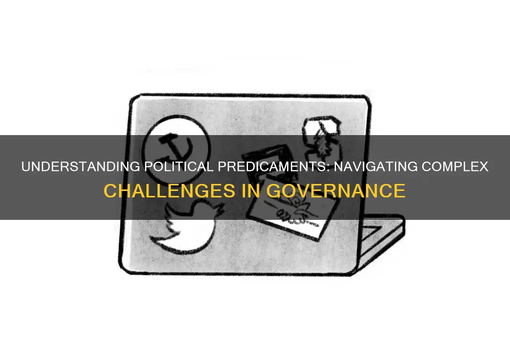 what is a political predicament