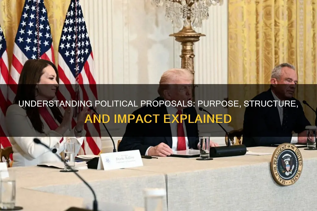 what is a political proposal
