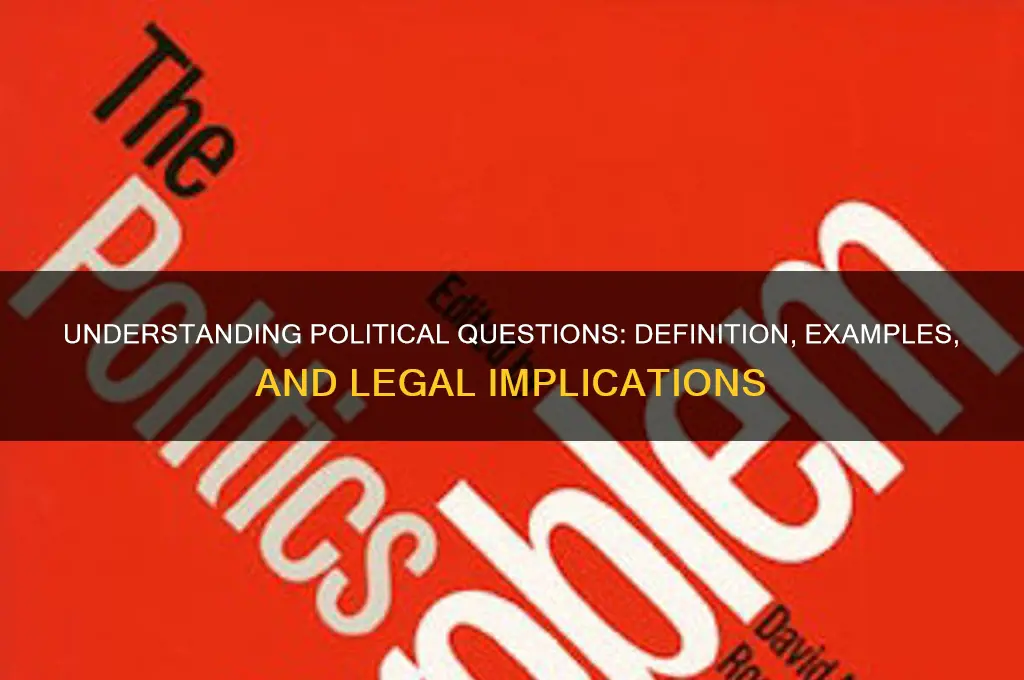 what is a political question