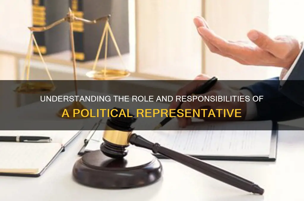 what is a political representative
