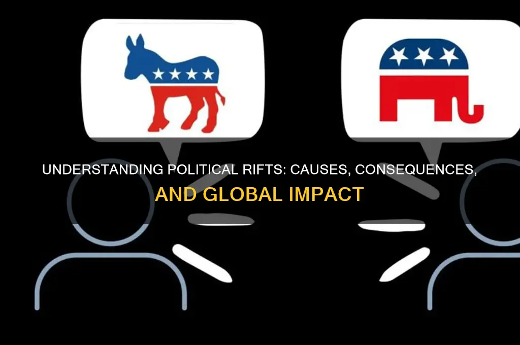 what is a political rift