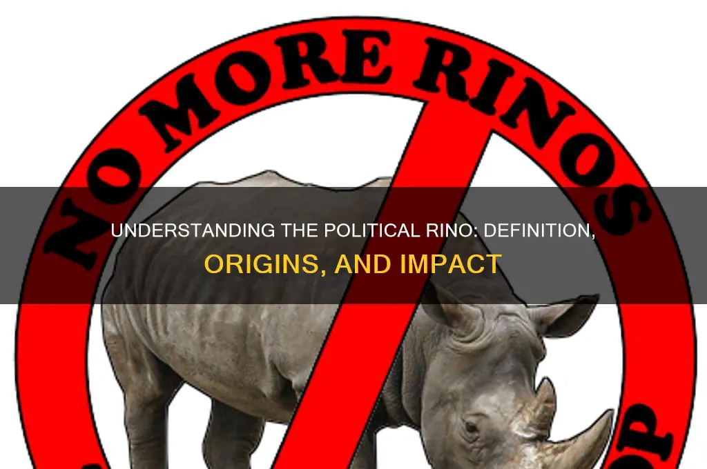what is a political rino