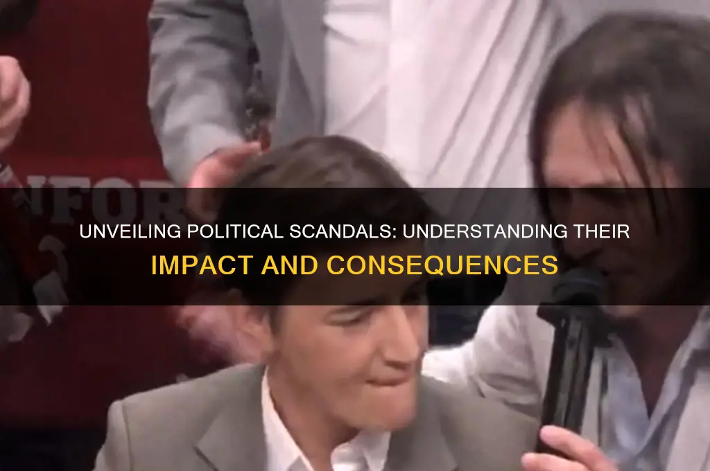 what is a political scandal