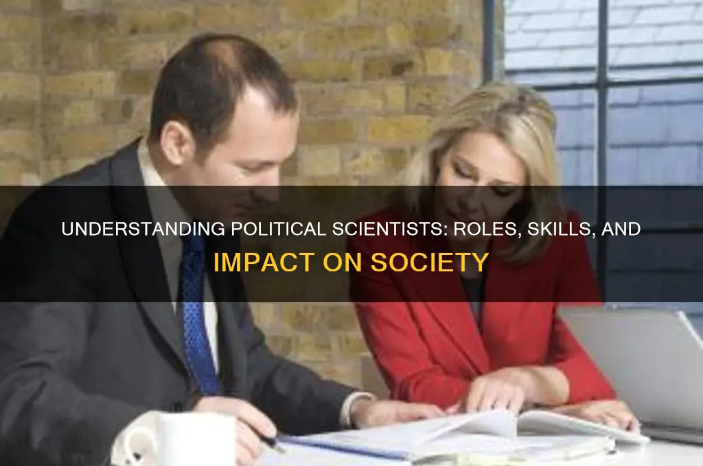 what is a political scientust