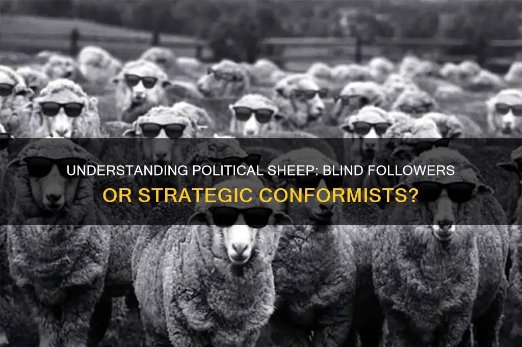 what is a political sheep