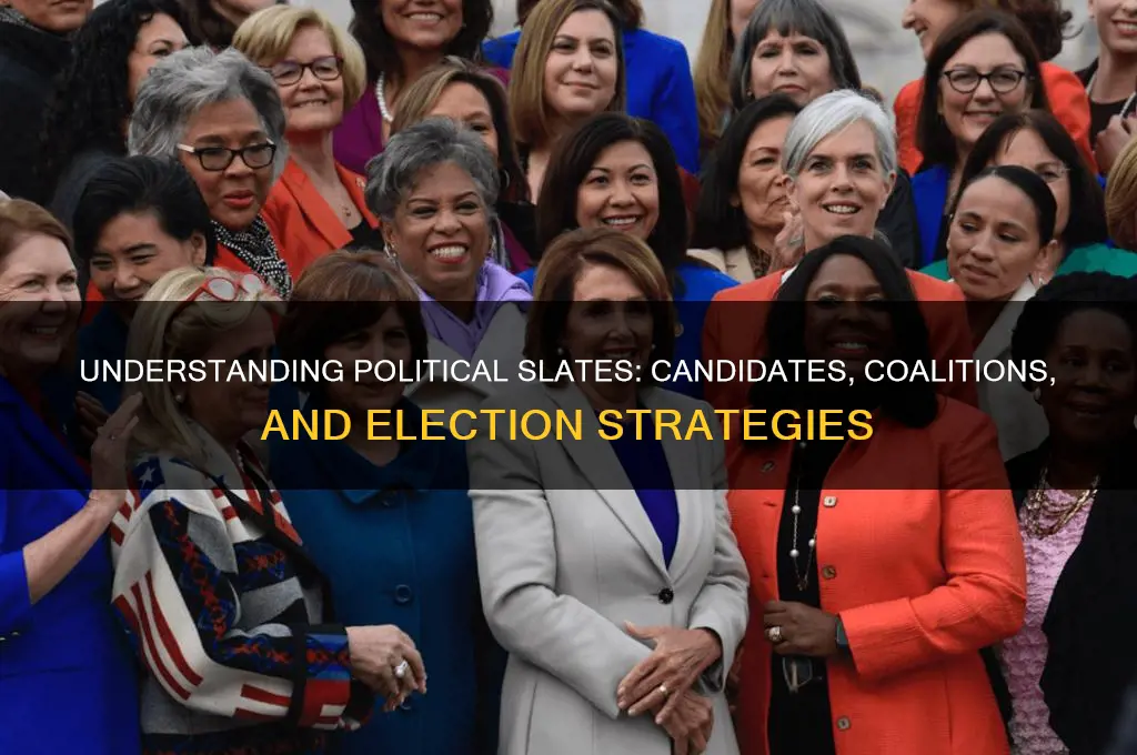 what is a political slate