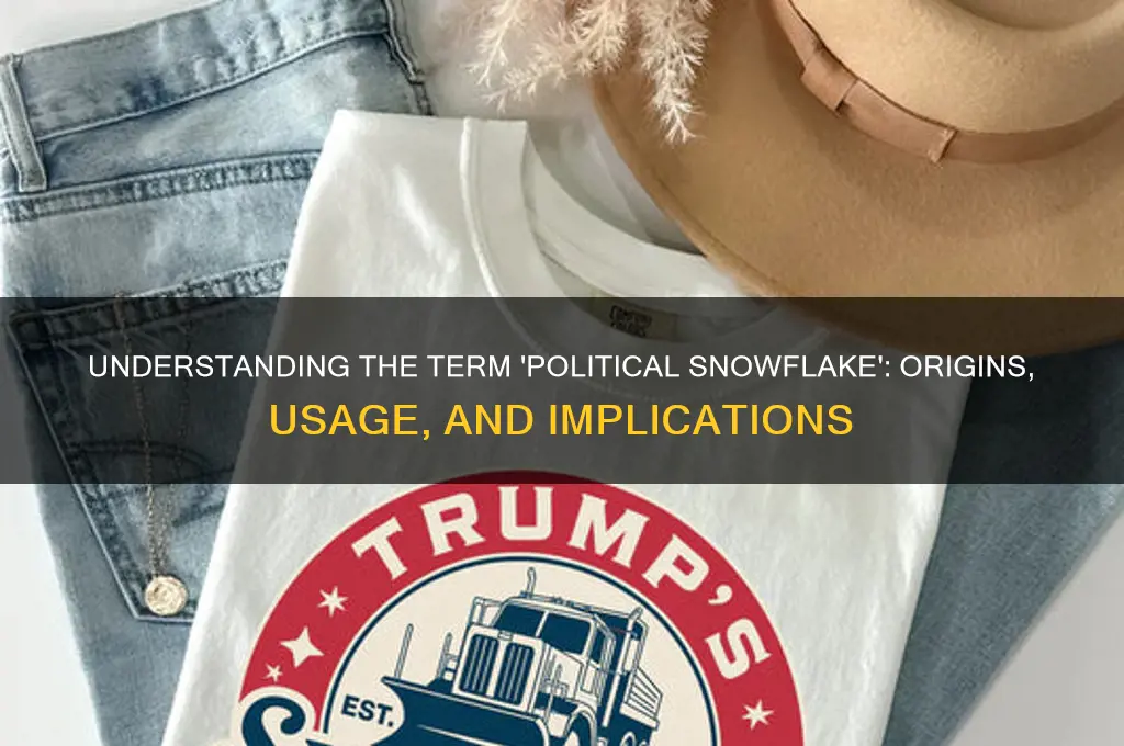 what is a political snowflake