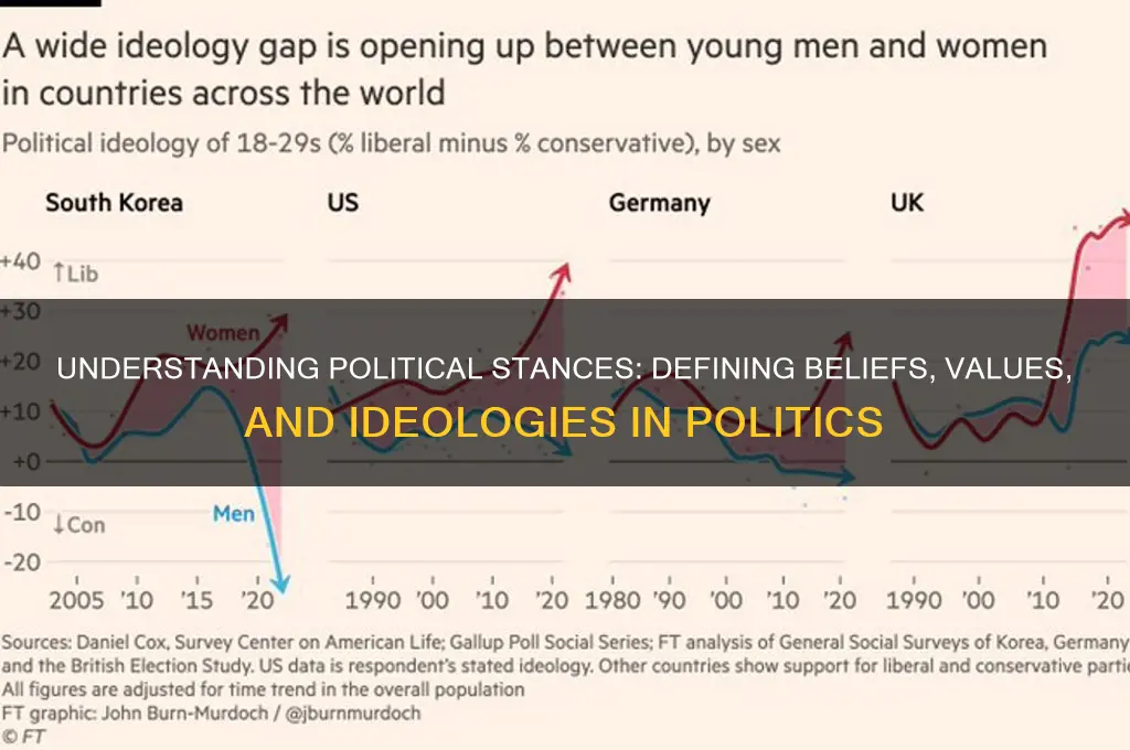 what is a political stance