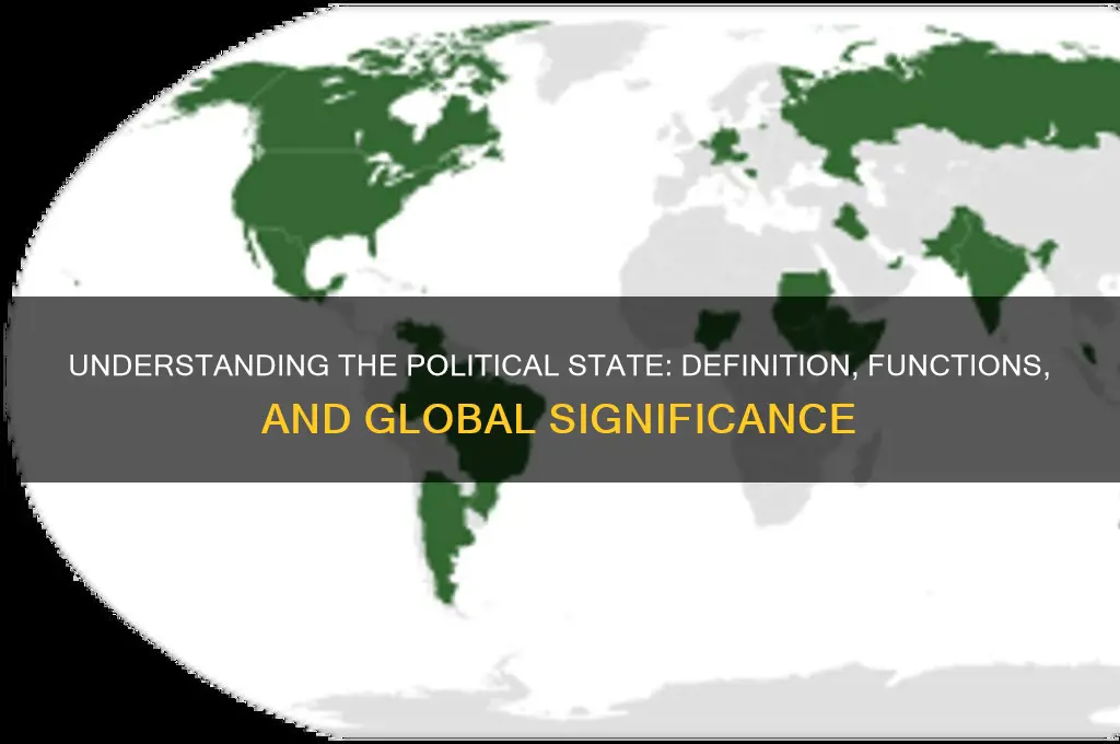 what is a political state