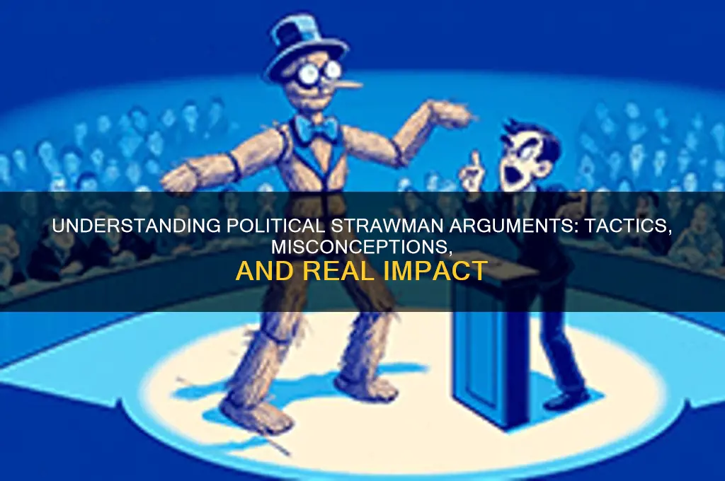 what is a political strawman