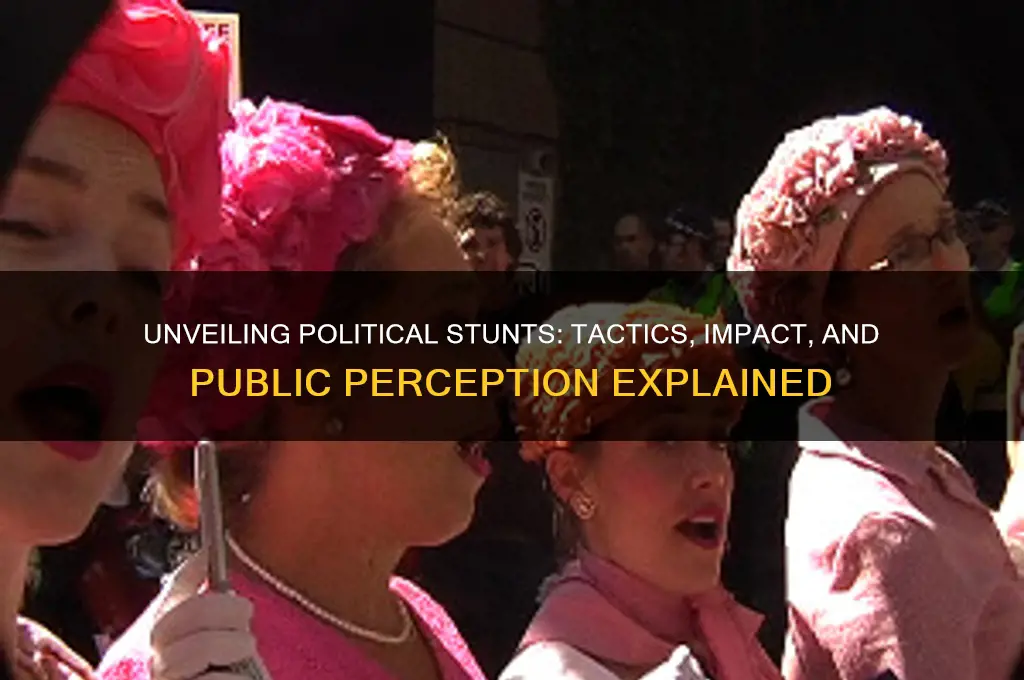 what is a political stunt