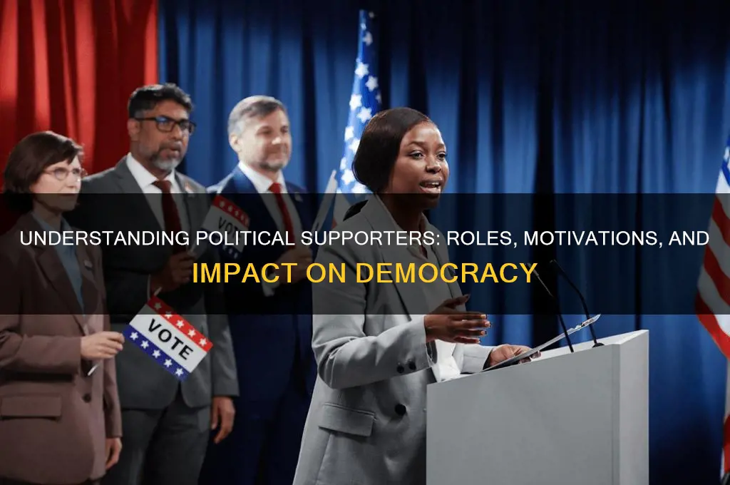 what is a political supporter